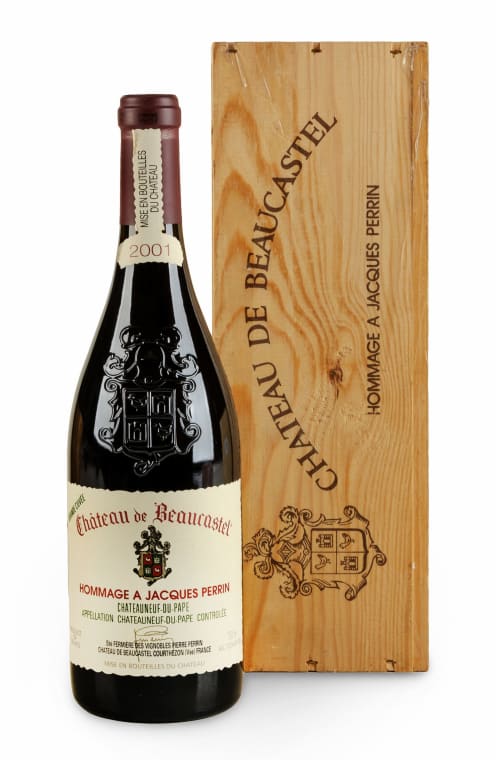 Chateau De Beaucastel Chateauneuf Du Pape Hommage A Jacques Perrin 2001