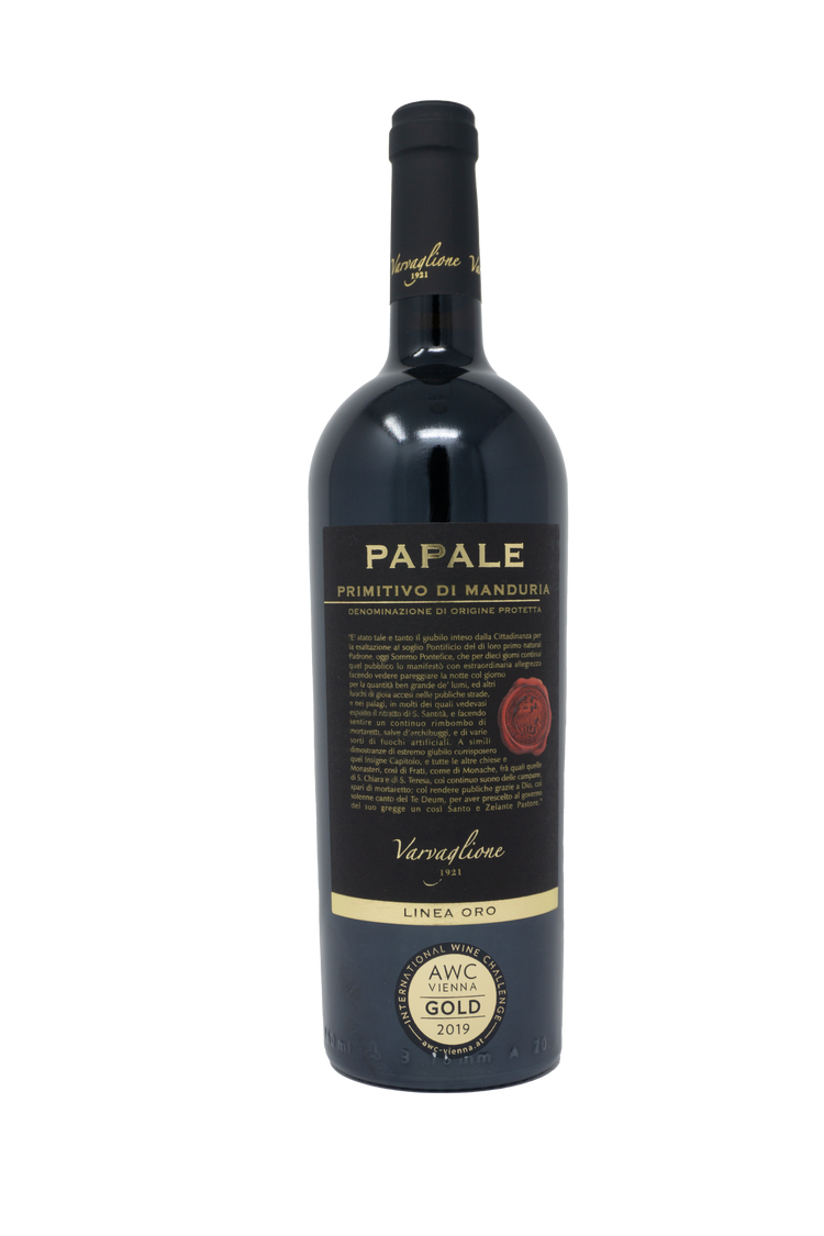 Vigne E Vini Varvaglione 'Papale' Linea Oro