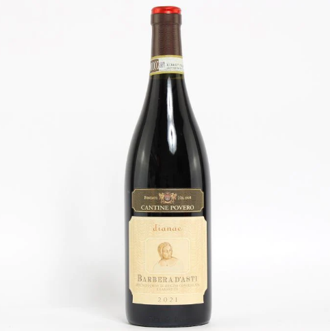 Cantine Povero Diana Barbera d’Asti (no added sulphites)