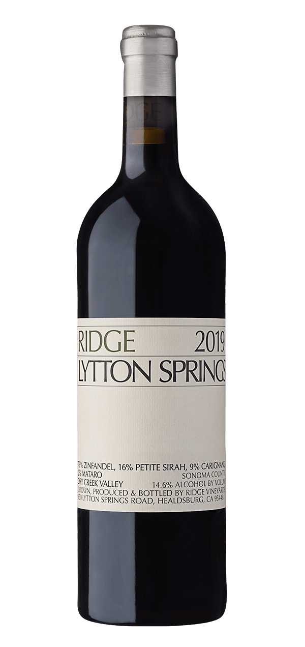 Ridge Vineyards lytton springs