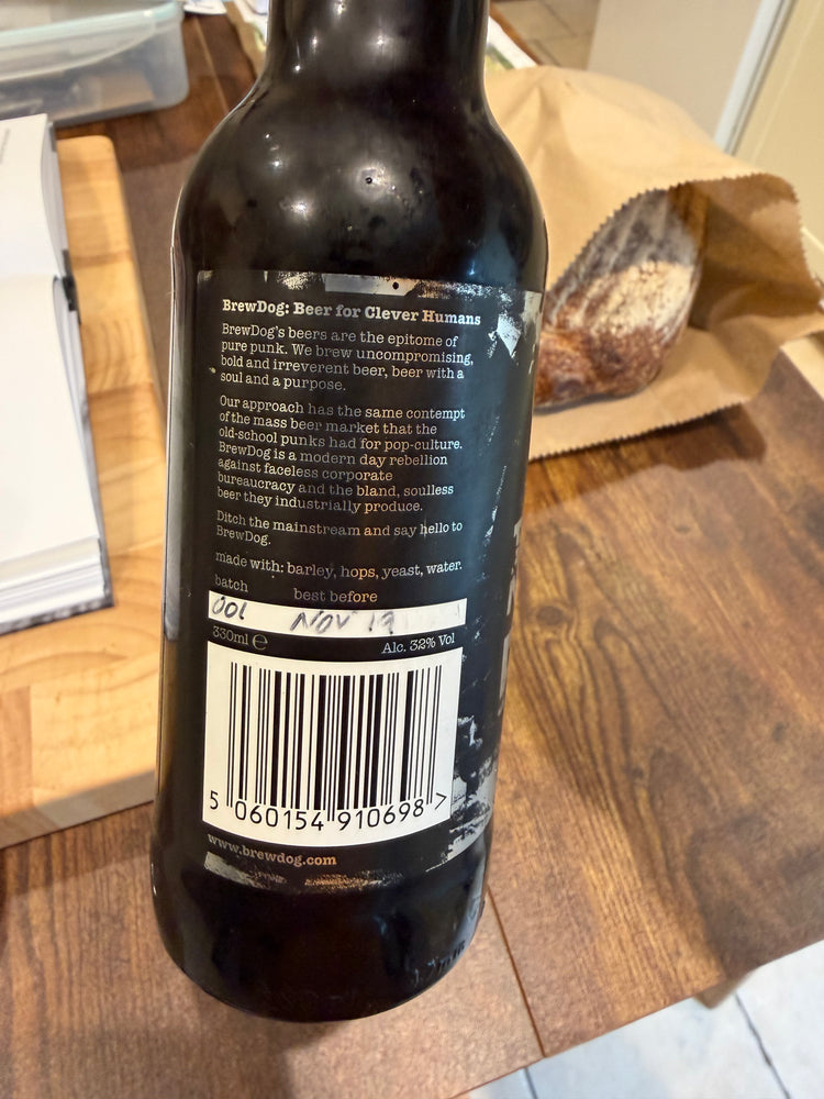 BrewDog Tactical Nuclear Penguin Original Bottle Lot 001