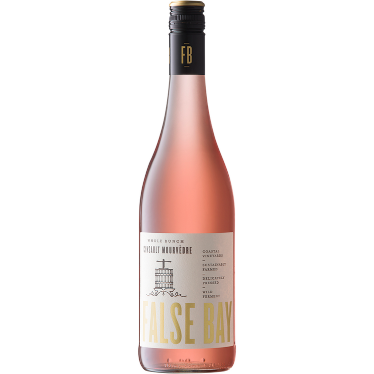 False Bay ‘Whole Bunch’ Cinsault Mourvèdre Rosé 2023 Bottle