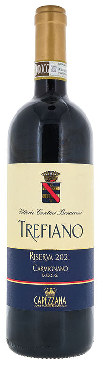 Capezzana 'Trefiano' Carmignano Riserva 2021 Case