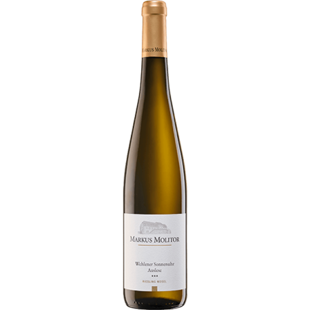 Markus Molitor Wehlener Sonnenuhr Riesling Auslese *** Gold Cap 2018 Bottle