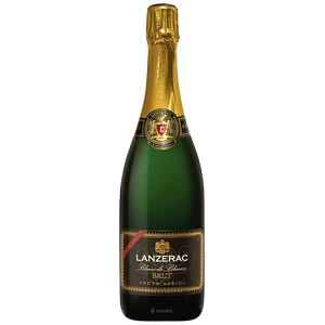 Bottle of Lanzerac MCC Blanc de Blanc Brut NV